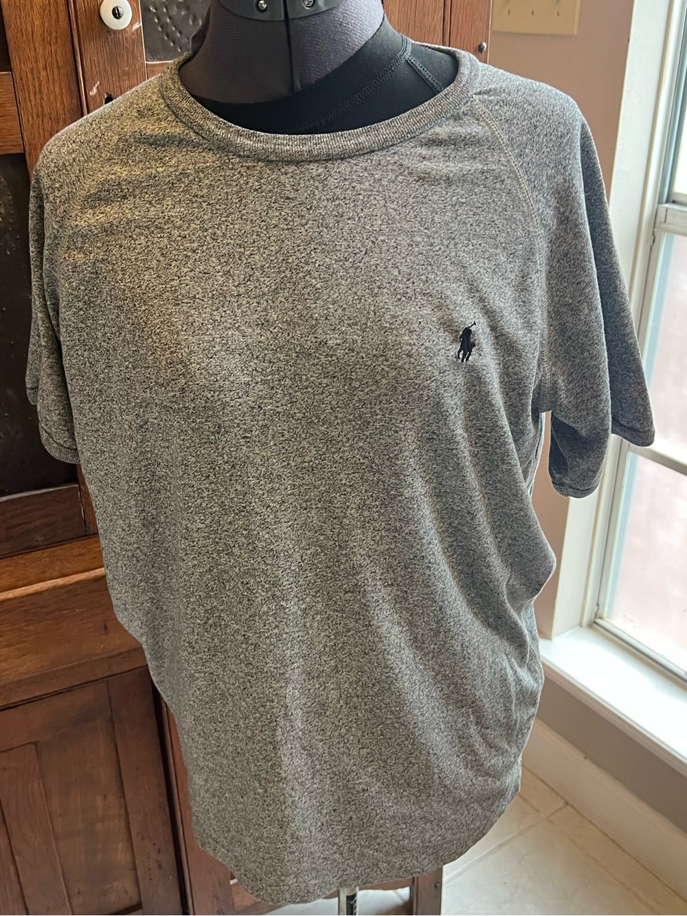 Polo by Ralph Lauren Men's Heather Gray Short-Sleeve T-Shirt size M